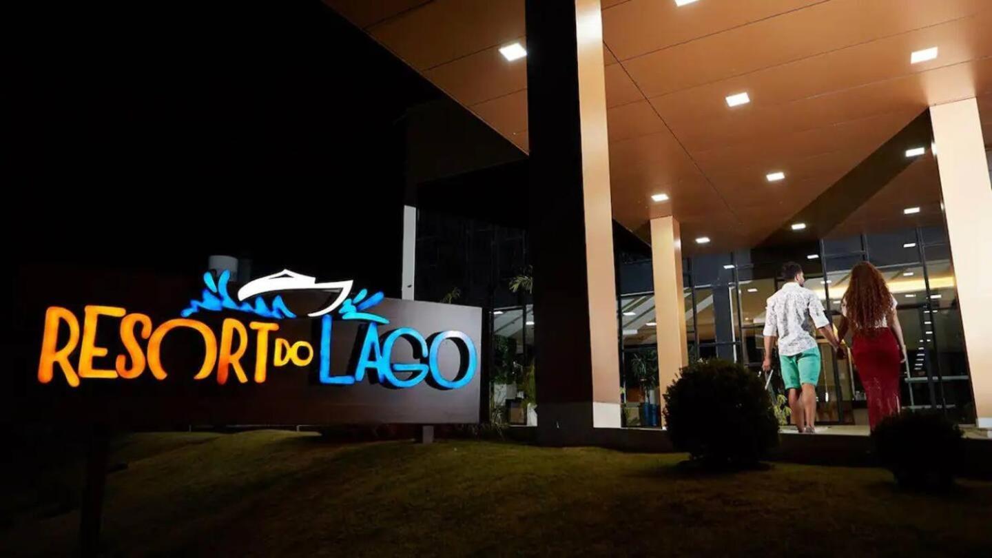 Apto Resort Do Lago Ate 8 Pessoas - Valor Promocional Калдас-Новас Екстер'єр фото