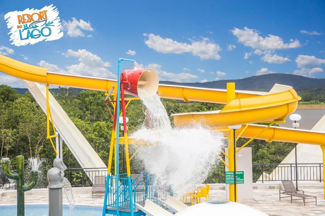 Apto Resort Do Lago Ate 8 Pessoas - Valor Promocional Калдас-Новас Екстер'єр фото