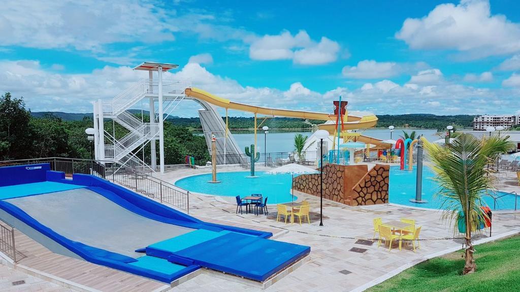 Apto Resort Do Lago Ate 8 Pessoas - Valor Promocional Калдас-Новас Екстер'єр фото